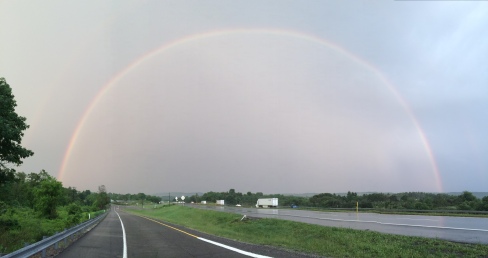 Rainbow over Rt 322